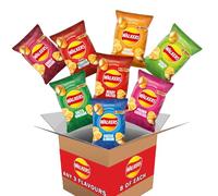 Walkers Crisps Custom 24 Pack Selection | Choose any 3 Flavours, Receive 8 Bags of Each Choice | 24 Bags Total