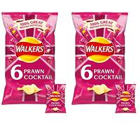 Walkers Crisps - Prawn Cocktail (6x25g) (Sеt оf Тwо)