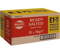 Walkers Crisps Ready Salted PMP 18x70g Sold By Fantastic Trade Store | Wholesale Box | Wholesale Price