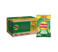 Walkers Crisps Salt & Vinegar 32X45G