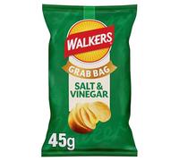 Walkers Snacks Crisps Salt & Vinegar – 32 x 45 g