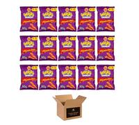Walkers Crisps Variety Flavours Multipack | Snack Box for Parties, Lunchbox (Case of 15, Wotsits Crunchy Extra Flamin Hot 60g)