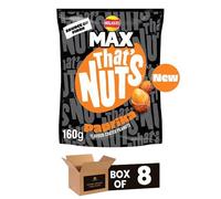 Walkers Crisps Variety Flavours Multipack | Snack Box for Parties, Lunchbox (Case of 8, Thats Nuts Max Paprika)