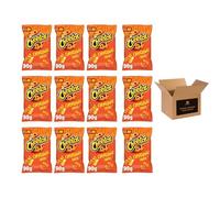 Walkers Crisps Variety Flavours Multipack | Snack Box for Parties, Lunchbox (Case of 9, Cheetos Twisted Original Cheese Corn Puffs 125g)