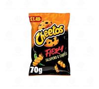 Walkers Crisps Variety Flavours Multipack | Snack Box for Parties, Lunchbox (FIERY JALAPENO & CHEESE £1.49-70g -Pack 12)