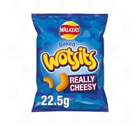 Walkers Crisps Variety Flavours Multipack | Snack Box for Parties, Lunchbox (WOTSITS REALLY CHEESY 22.5g - Pack 32)