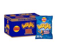 Walkers Crisps Wotsits Really Cheesy Snacks, 22.5g (Case of 32)