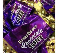 Walkers Double Dipped Chocolate Toffees 1kg Bag, Retro Favourite Confectionery
