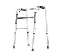 Walkers，Elderly Walker, Folding tors 8-Level Adjustable Aluminum Walker Frame for Rehabilitation of Disabled People