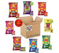 Walkers Flavour Crisps 6 Packs | 05 Bags Mixed Flavour | Total 30 Mini Bags