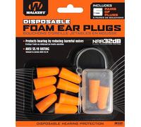Walkers Foam Ear Plugs 10pk Blister - Conforms to Shape of Ear, Tips are Ideal for Louder environments