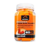 Walkers Foam Ear Plugs 50 Pair Jar - Security Sealed Plastic Jar, Contains 100 Disposable
