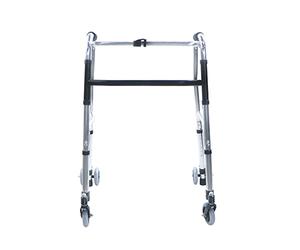 Walkers，Folding Rolling Walker, 4 Wheels, Wheeled Walker Upright Posture Rolling Walker, Elderly Walker with Wheels, Lightweight Folding Four Wheel tor, Elderl