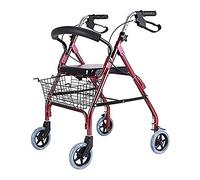 Walkers, Folding Tor Tor Tor Walker Upright Walker Fold Aid Four with Wheels,Drive Tor Walking Frame Adjustable Height