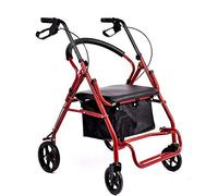 Walkers, Folding Tor Tor Tor Walker with Seat,Folding Rolling Walker Four Wheel Walker Wheel Chair with Back Support