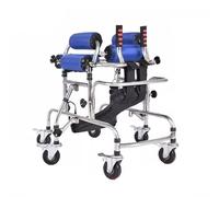 Walkers for Children, Anti-Side-Turning can Be Folded No Space Occupied Easy to Carry Width and Height can Be Adjusted, Suitable for Children Between 85-125cm,Height 85-125cm