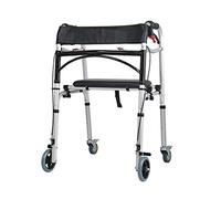 Walkers for Seniors 4 Wheels Walker, Rollator, Folding Mobility Walking Aid, Elderly Walker, Lightweight Rollator Rollator Walker, Durable Mobility Ai