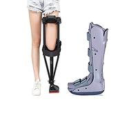 Walkers for seniors Adjustable Hand Free Knee Crutch With Ankle Brace, Single Leg Telescopic Walker Handicap Scooters Rehabilitation Equipment for Ankle Fracture Ligament Strains rollator walker, Dura
