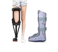 Walkers for seniors Adjustable Hand Free Knee Crutch With Ankle Brace, Single Leg Telescopic Walker Handicap Scooters Rehabilitation Equipment for Ankle Fracture Ligament Strains rollator walker, Dura