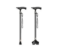 Walkers for Seniors Durable Elderly Walking Stick Folding Tripod Canes Multifunctional Retractable Triangle Stool Crutches rollator Walker, Durable Mobility Aid Interesting