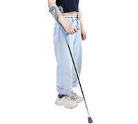 Walkers for Seniors Elbow Forearm Crutch, Elbow Forearm Crutch Walking Stick Aluminum Alloy Elbow Crutch rollator Walker, Durable Mobility Aid (Color : A) Interesting