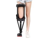 Walkers for seniors Height Adjustable Single Leg Telescopic Walker, Hand Free Knee Crutch Single Leg Telescopic Non-slip Walker for Patients with Mobility Impairments rollator walker, Durable Mobility
