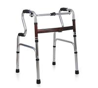 Walkers for Seniors Lightweight Foldable Foldable Walker, Handrail, Adjustable, Disabled Elderly (Aluminum Alloy) (Blue with seat Plate) kxtmm
