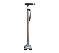 Walkers for Seniors Walking Stick Canes with LED Light Ergonomic Handle Crutches 10 Adjustable Height Levels for Men or Women Disabled and Elderly Mobility Cane rollator Walker, Durable Mobility Aid