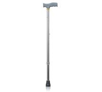 Walkers for seniors Walking Stick, Crutch for Elderly Seniors Telescopic Walking Cane Height Adjustable Lightweight Aluminum Walking Aid for Men Women with Ergonomic Handle rollator walker, Durable Mo