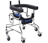 Walkers for The Elderly Children Stand Frame Standing Walk Stand/Walk Aid/Walker/Stand Frame with Seat Wheel Rehabilitation Device Disabled Skid Stand kxtmm