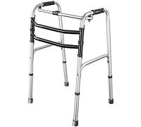 Walkers for The Elderly Folding Walker,Upright Walker,Thick Aluminum Alloy, Six-Speed Adjustment,Non-Slip,Light and Durable,for Ankle/Foot/Leg Injury (Color : Two Stage) (Two Stage) kxtmm
