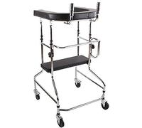 Walkers for The Elderly Walker for Seniors Rollator Walker/Lower Limb Training and Rehabilitation Equipment Standing Walk Stand/Walk Aid Stand Frame with Seat Wheel Rehabilitation Device Little kxtmm