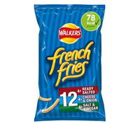 Walkers French Fries Flavour Crispy Potato Snacks 12 x