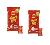 Walkers French Fries Ready Salted Multipack Crisps, 6x18g (2 Pack) | NIGHT FURY