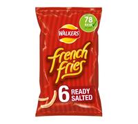 Walkers French Fries Ready Salted Multipack Snacks Crisps 6x18g