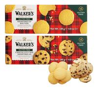 Walkers Gluten Free Biscuits All Butter and Chocolate Chip Shortbread Round