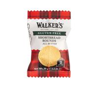 Walkers Gluten Free Shortbread Rounds (2's) 24 x 30gm (Pack of 2)