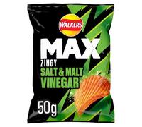 Walkers Max 24xSalt & Malt Vinegar 50G (Case 24)
