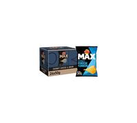 Walkers Max Cheese & Onion Crisps, 50 g, Pack of 24