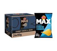 Walkers Max Cheese & Onion Crisps 50g (pack of 24)