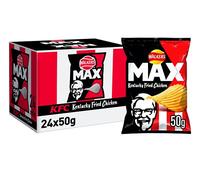 Walkers Max KFC Orignal Recipe Chicken Grab Bag, 50 g, Case of 24