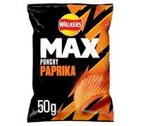 Walkers Max Punchy Paprika Grab Bag Crisps 50g