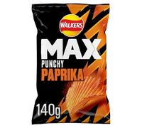 Walkers Max Punchy Paprika Sharing Crisps 140g