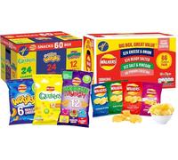 Walkers Mega Crisps Snack Variety Pack - 126 Individual Packs Including Quavers, Wotsits, Monster Munch & Classic Walkers Crisps | Bulk Party, Movie Night & Event Snacks