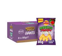 Walkers Monster Munch Giants Pickled Onion Sharing Snacks Crisps 85g