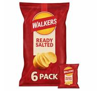 Walkers Multipack Crisps 6 x 25g (Ready Salted)