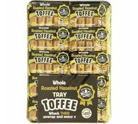 Walkers Non Roasted Hazelnut Toffee Tray | 10 Large 100g Bars | Classic Buttery Chewy Confectionery Bulk Pack | Traditional Retro Sweets for Sharing & Gifting