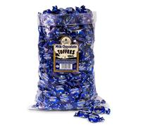 Walkers Non Such Traditional Milk Chocolate Toffee, 2.5kg Bulk Bag of Individually Wrapped Toffees | Creamy British Confectionery for Sharing and Gifting