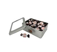 Walkers Non Such Treacle Toffees in a Refillable Sweets Tin 420g - Individually Wrapped Traditional British Sweets - Retro Confectionery - TinTastic Classic Gift