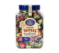 WALKERS NONSUCH Assorted Toffees and Chocolate Eclairs Jars 1.25 kg